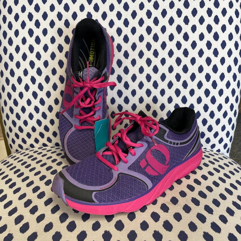 Pearl Izumi EM Road M# Purple Shoes Size 9 - Picture 1 of 8